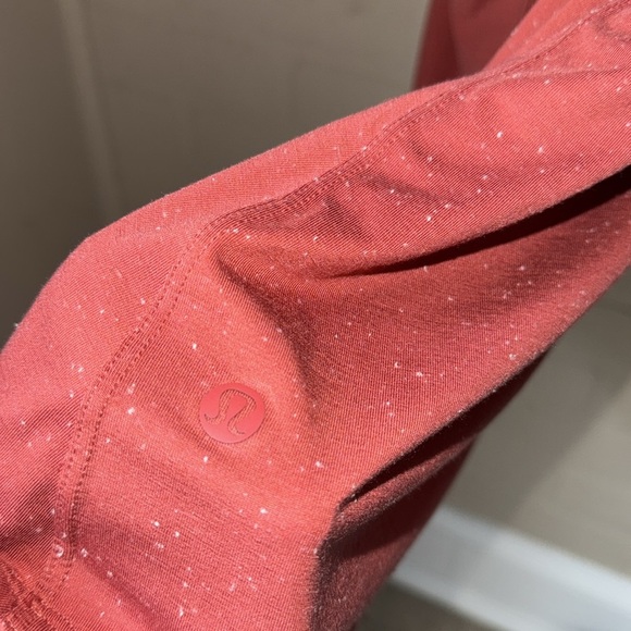 Lululemon dress Unwind Your Mind speckled size 4 twist front short sleeve - Picture 5 of 9